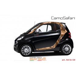 ADESIVI AUTO  PER SMART (Camo Safari)