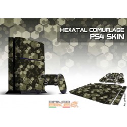 Adhesivos por Playstation 4PS " Hexatal Comuflage"