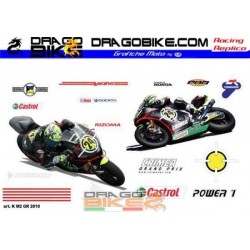 Набор Наклеек Team Gresini 2010