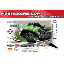 Kit Adesivi Moto Kawasaki SuperSport 2001 ver. base